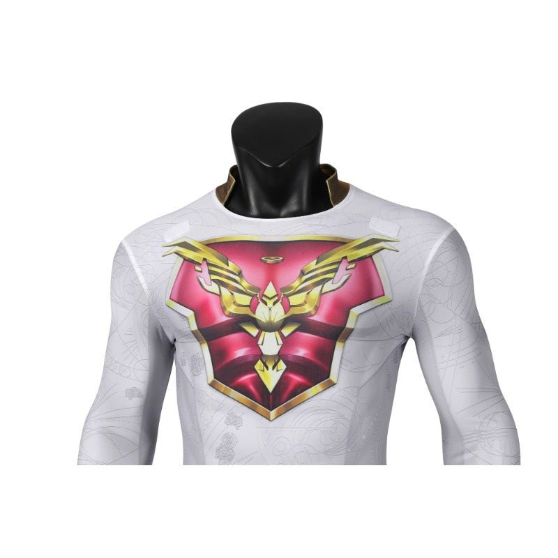 Fantasia de Cosplay Sheldon Sampson de Jupiter's Legacy - O Utopiano Macacão Super-Herói com Capa - Estrela Cosplay