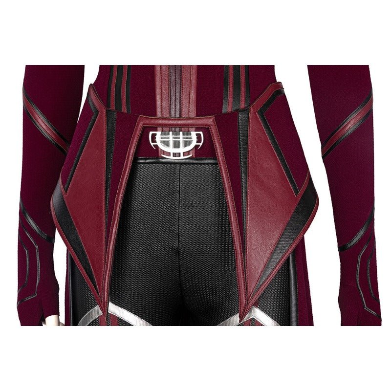 Traje de Cosplay da Feiticeira Escarlate WandaVision 2021 - Novo Visual da Wanda para Halloween - Estrela Cosplay