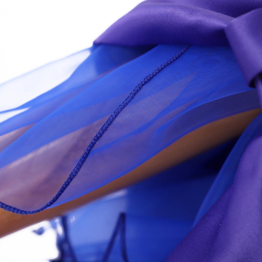 Vestido de Baile Violeta-Azul Claire Outlander | Fantasia Medieval para Halloween - Estrela Cosplay