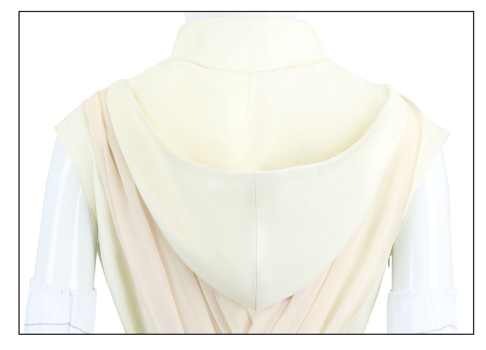 Traje de Cavaleiro Jedi Rey de Star Wars – Fantasia Premium para Cosplay e Halloween - Estrela Cosplay