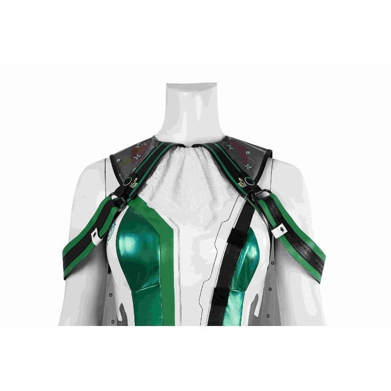 Fato de Cosplay Feminino Eve para Fãs do Jogo Stellar - Perfeito para Halloween e Roleplay - Estrela Cosplay