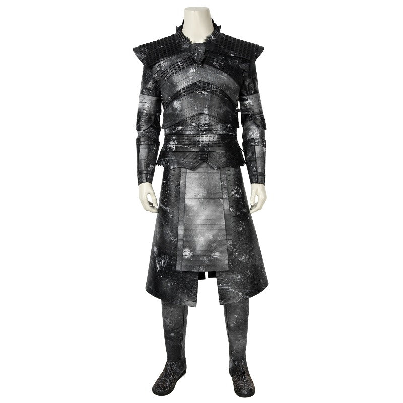 Fantasia de Cosplay do Rei da Noite de Game of Thrones – Traje de Comandante Caminhante Branco para Halloween - Estrela Cosplay