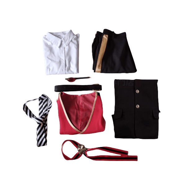 Fantasia de Cosplay Riddle Rosehearts Twisted Wonderland - Qualidade Premium - Estrela Cosplay