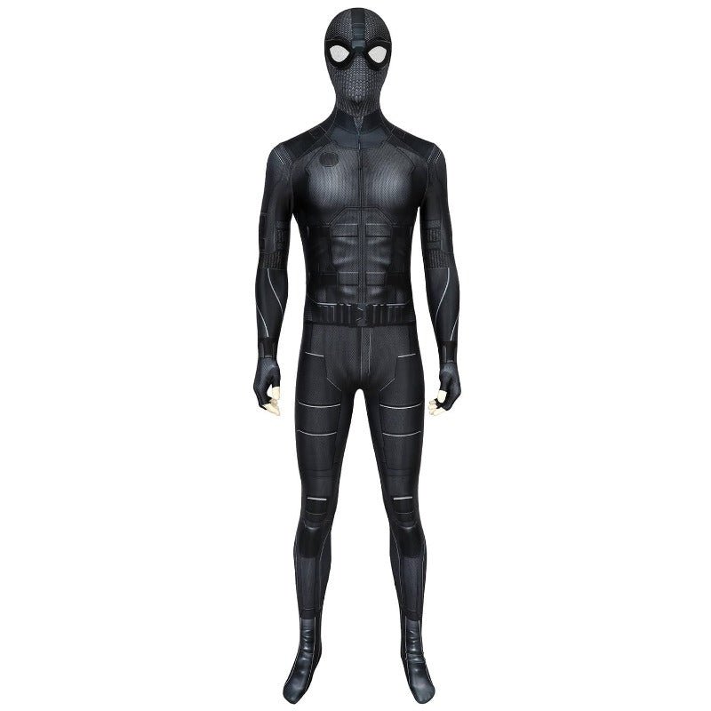 Traje Furtivo Spider-Man Longe de Casa Cosplay Macacão 3D Zentai Fantasia Halloween - Estrela Cosplay