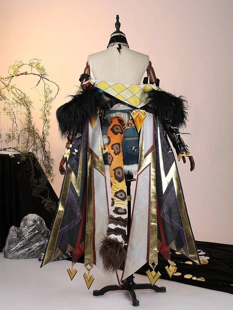 Fantasia de Cosplay Xilonen de Genshin Impact - Traje Feminino Sexy Natlan Panthera Ocelota - Estrela Cosplay