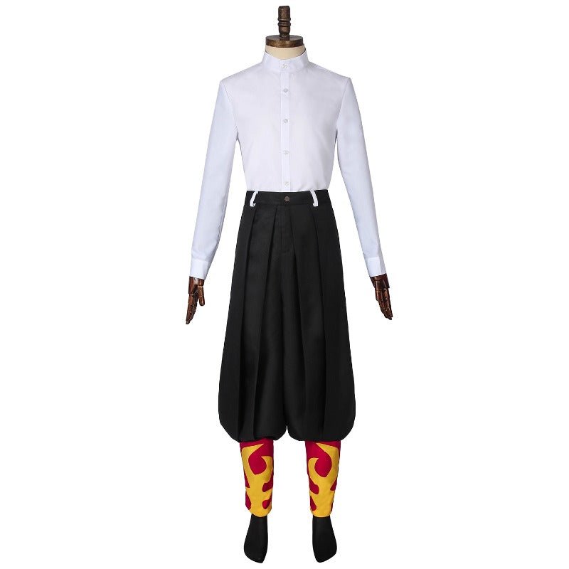 Demon Slayer: Traje de Cosplay Kyojuro Rengoku - Encarnando o Poder do Pilar de Fogo - Estrela Cosplay