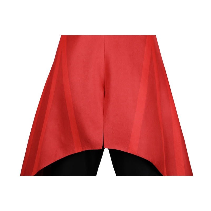 Terno Vermelho com Calça Preta Fantasia de Anime para Festa de Halloween - Estrela Cosplay