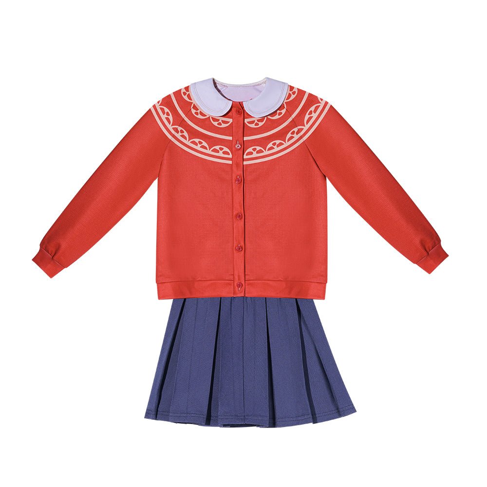 Fantasia de Cosplay Mei de Turning Red para Meninas - Estrela Cosplay