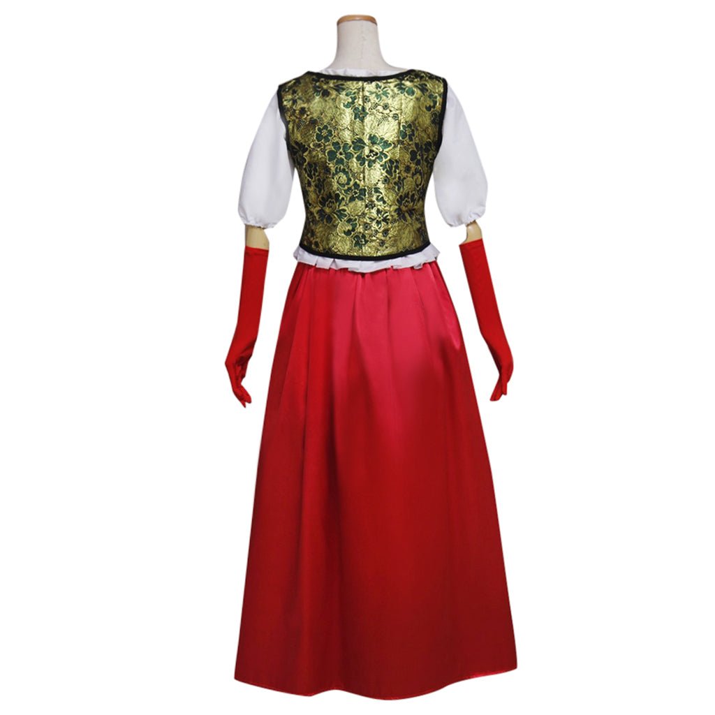 Traje de Chapeuzinho Vermelho de Ruby de Once Upon a Time | Fantasia de Halloween para Mulheres Adultas - Estrela Cosplay