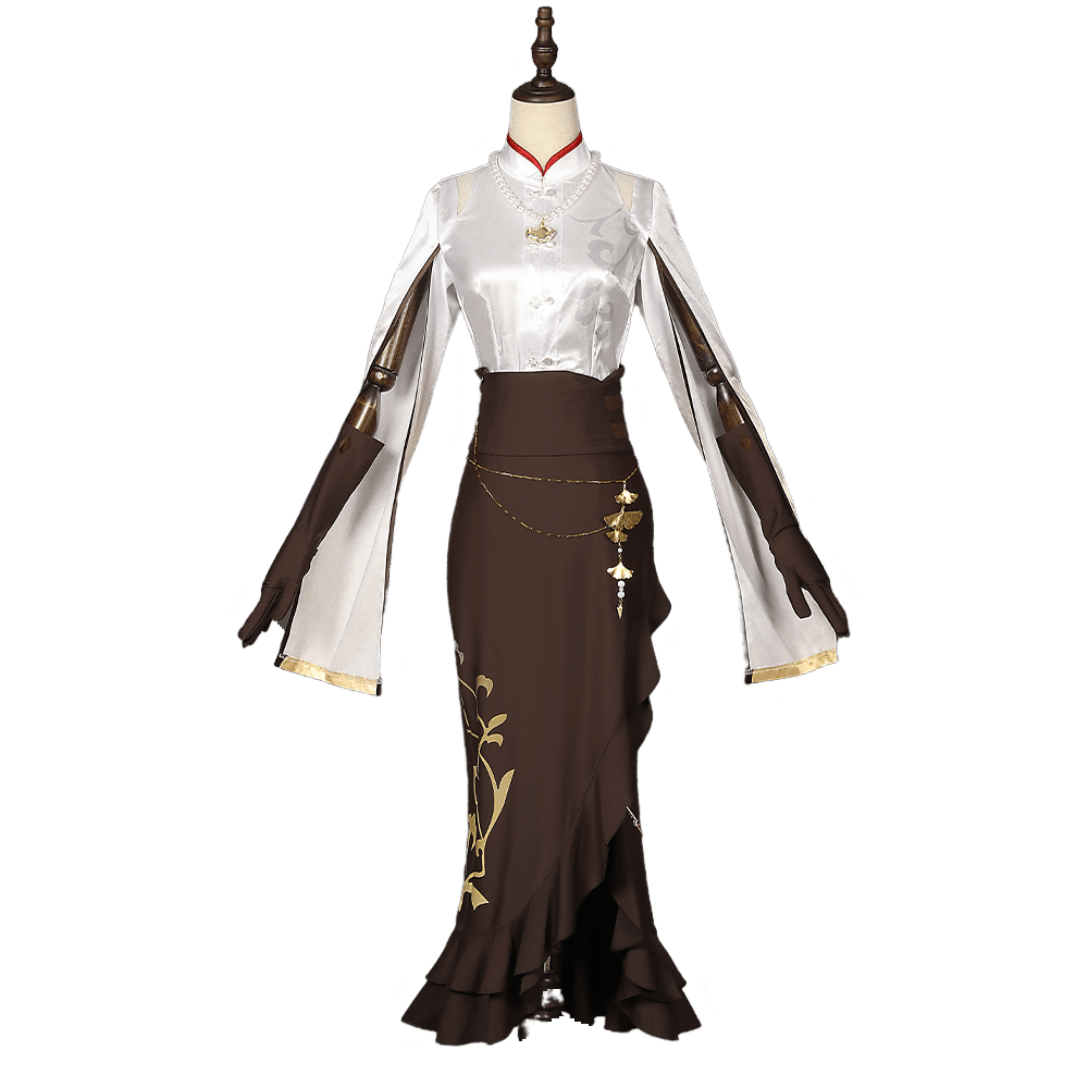 Genshin Impact x Pizza Hut - Traje de Cosplay de Ningguang - Estrela Cosplay