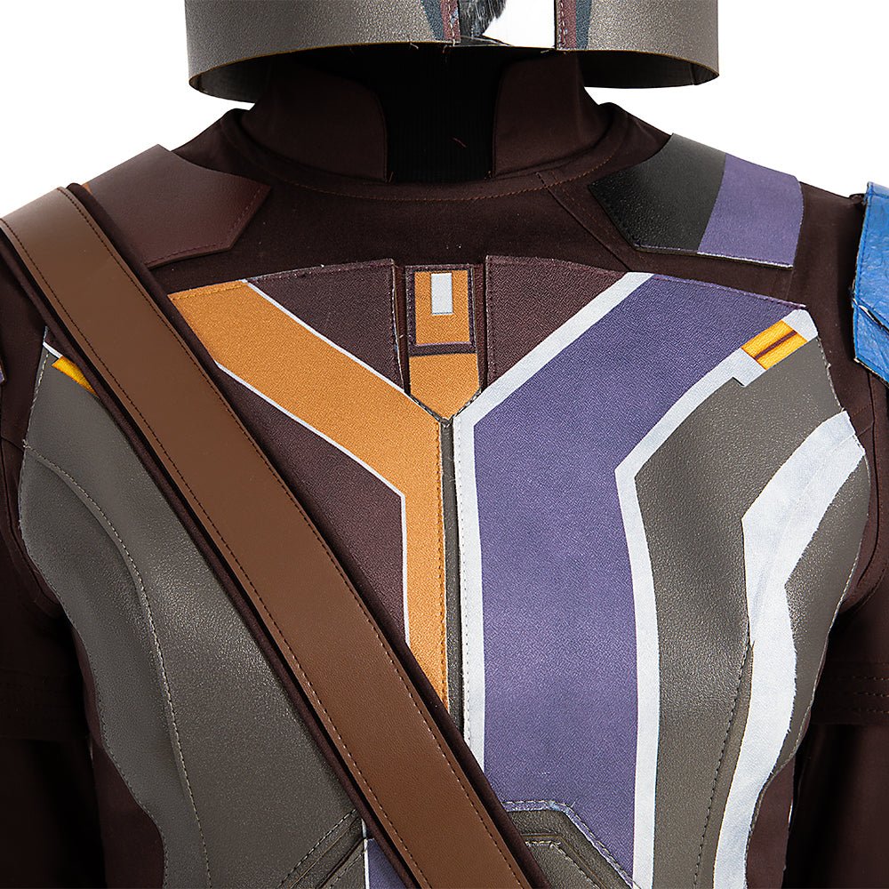 Fantasia Cosplay Star Wars Ahsoka-Sabine Wren - Réplica Premium do Filme - Estrela Cosplay