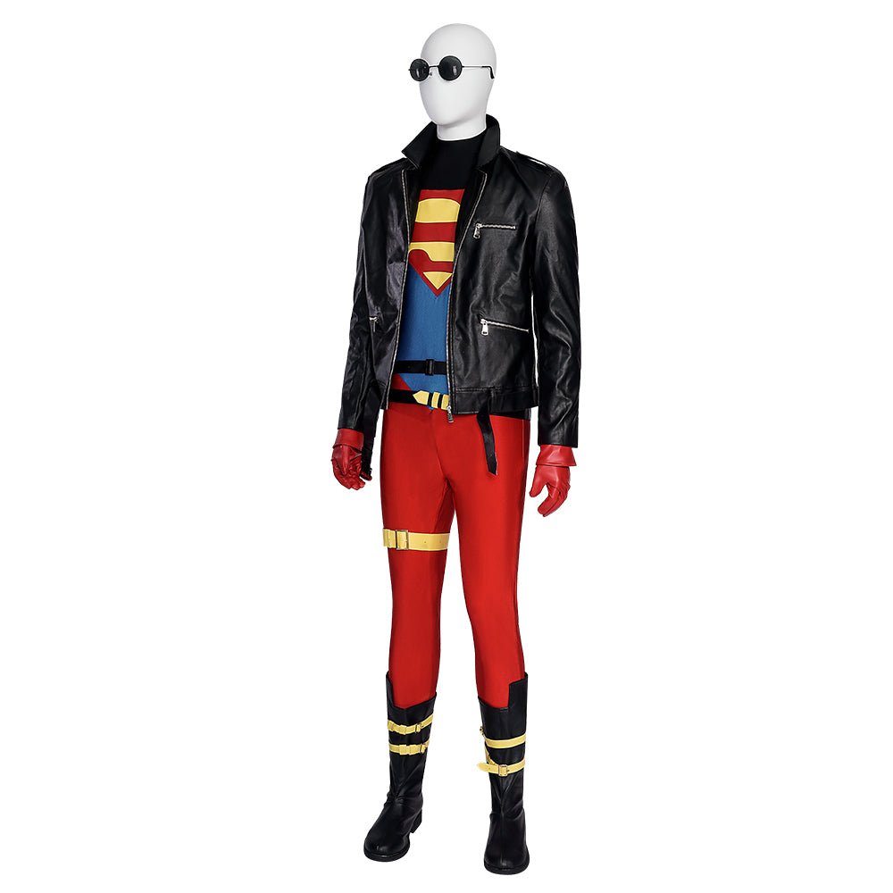 Fantasia de Superboy Halloween Conner Kent Sem Sapatos - Estrela do Cosplay - Estrela Cosplay