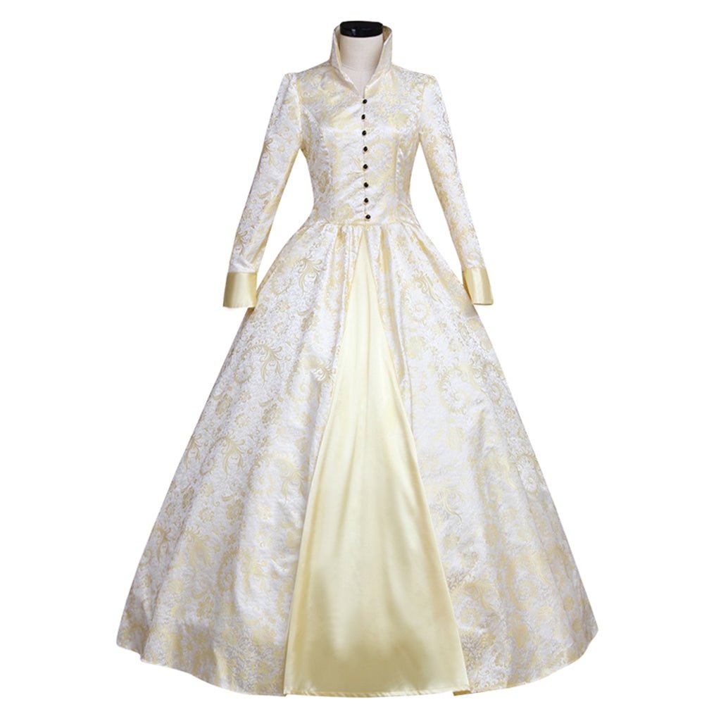 Vestido de Cosplay Vintage do Período Elizabetano para Adultos | Feito Sob Medida para Casamento Medieval e Carnaval - Estrela Cosplay