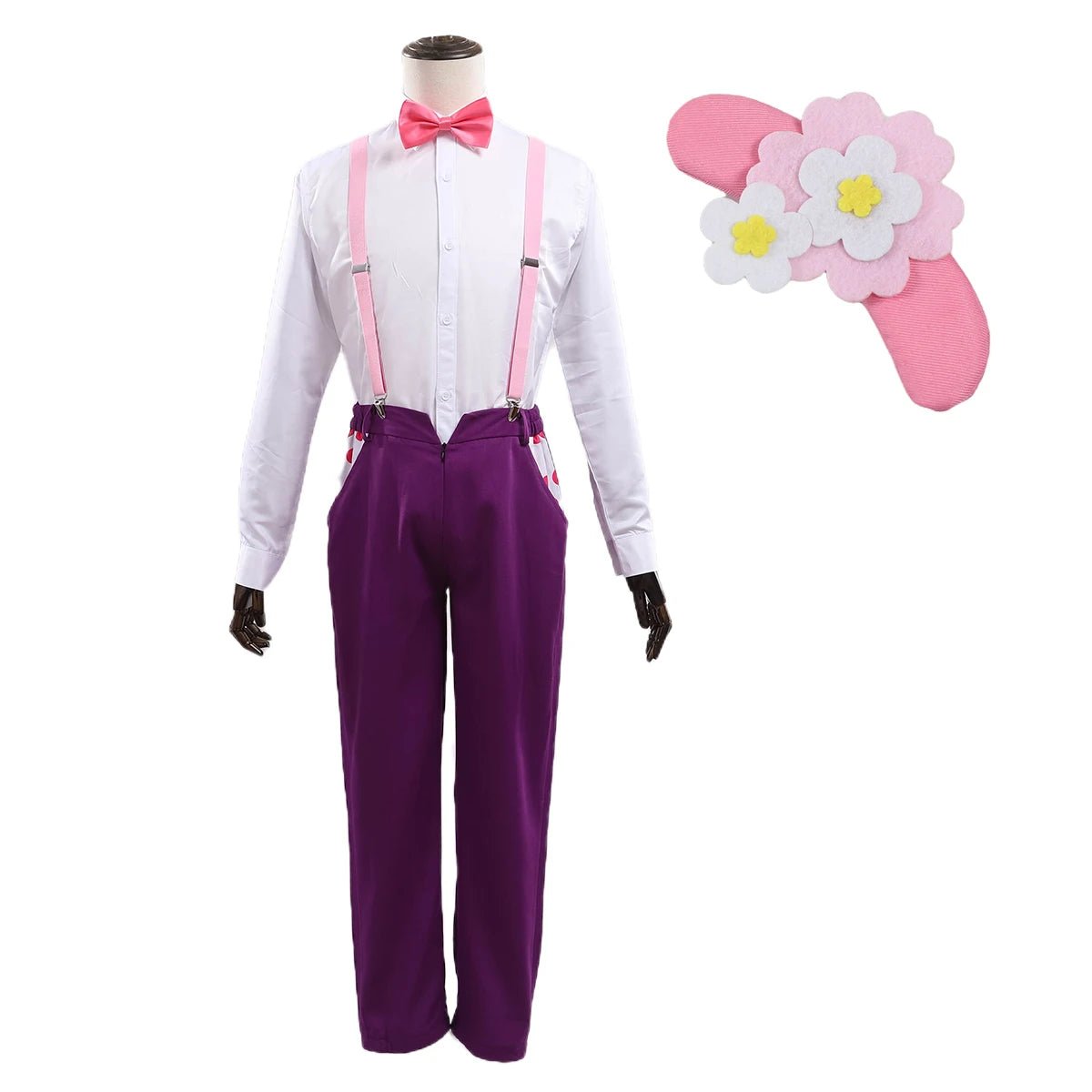 Fantasia de Cosplay Chigiri Blue Lock com Peruca, Roupa Casual e Acessórios - Estrela Cosplay