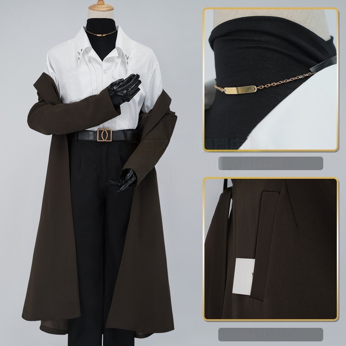 Fantasia Chuuya Nakahara Cosplay - Bungo Stray Dogs Anime - Estrela Cosplay
