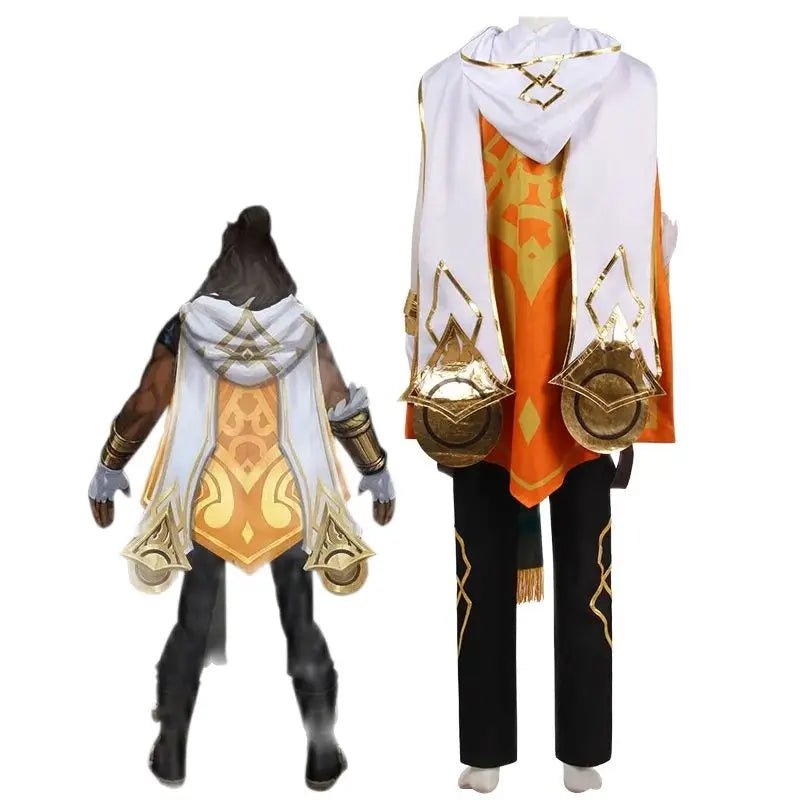 Fantasia de Cosplay de Akshan do LOL para Homens - Conjunto Completo para Festas de Halloween - Estrela Cosplay