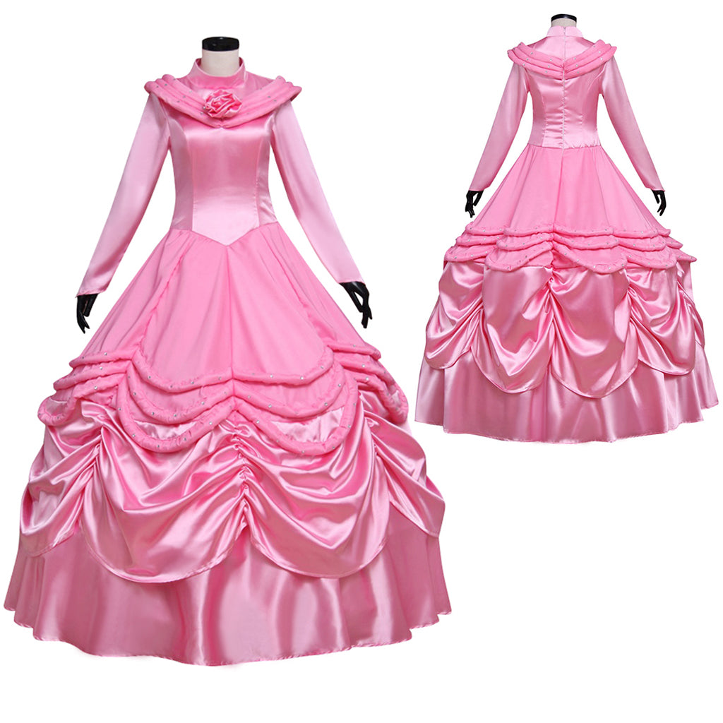Fantasia de Bela e a Fera | Série de Cosplay de Bela | Vestido de Princesa para Eventos - Estrela Cosplay