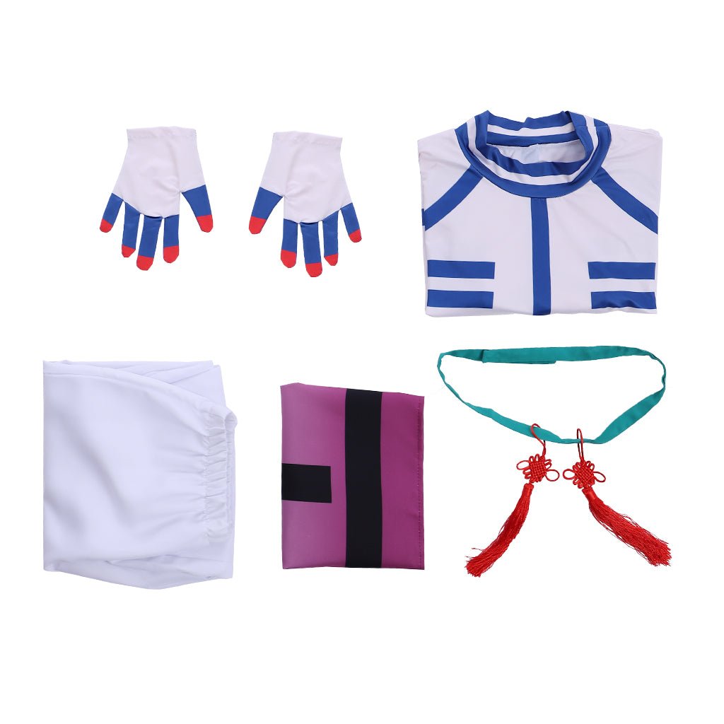 Fantasia de Akaza de Demon Slayer - Peruca e Traje da Lua Superior Três - Estrela Cosplay