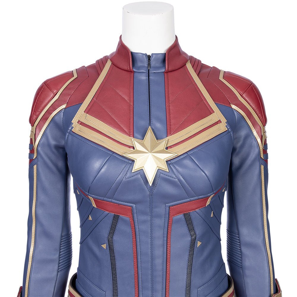 Fantasia Cosplay Captain Marvel - Réplica Oficial do Poster do Filme - Estrela Cosplay