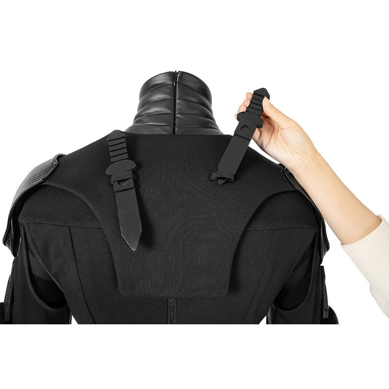 Traje de Cosplay The Boys Black Noir para Adultos - Macacão Super-Herói - Estrela Cosplay