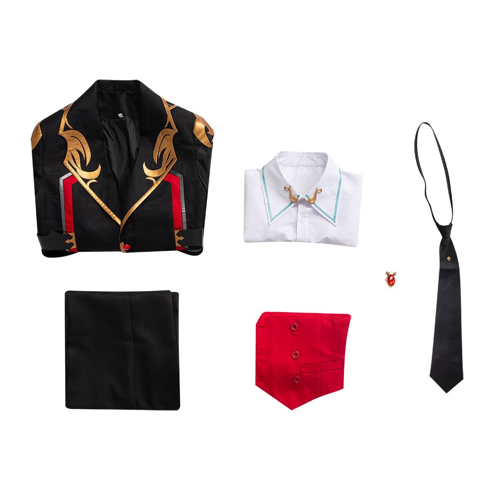 Fantasia de Cosplay de Zhang Jinghua - Traje Elegante Inspirado em Streamer Virtual para Fãs de Games - Estrela Cosplay