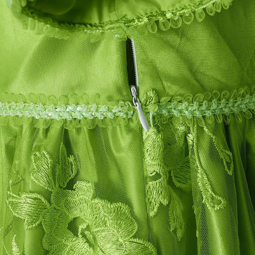 Vestido de Cosplay Bridgerton Verde Império - Elegância da Era da Regência - Estrela Cosplay