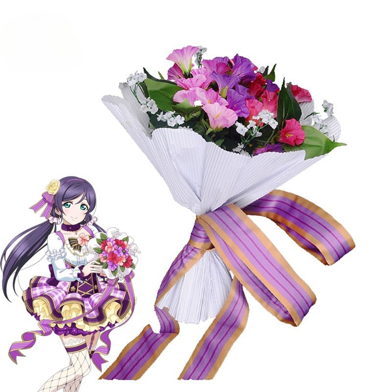 Bouquet de Flores Cosplay LoveLive Yazawa Nico Nozomi Tojo Eli Rin Sonoda Umi Kotori Maki - Estrela Cosplay