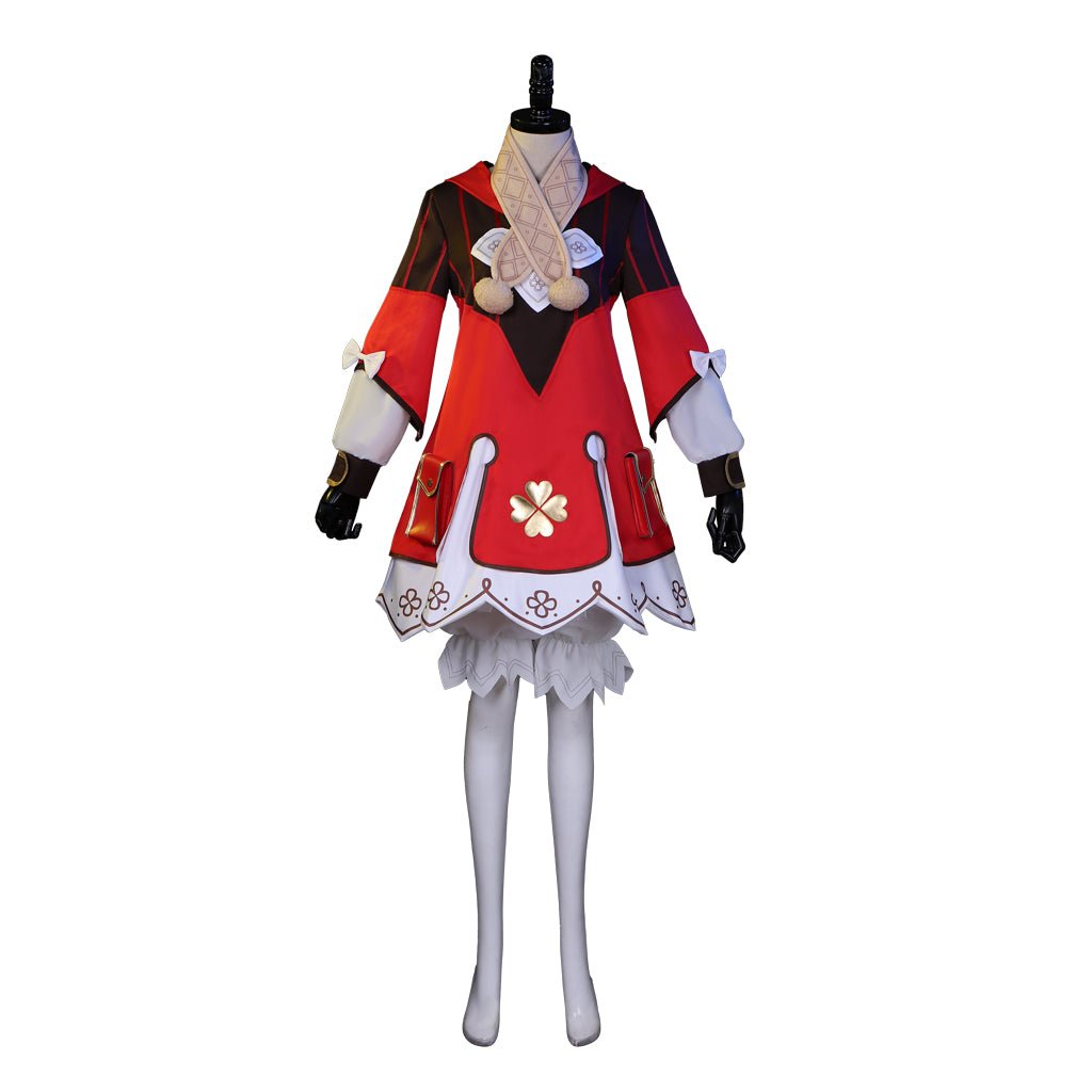 Fantasia de Cosplay de Klee de Genshin Impact - Vestido Loli Fofo com Chapéu e Acessórios - Conjunto Completo - Estrela Cosplay