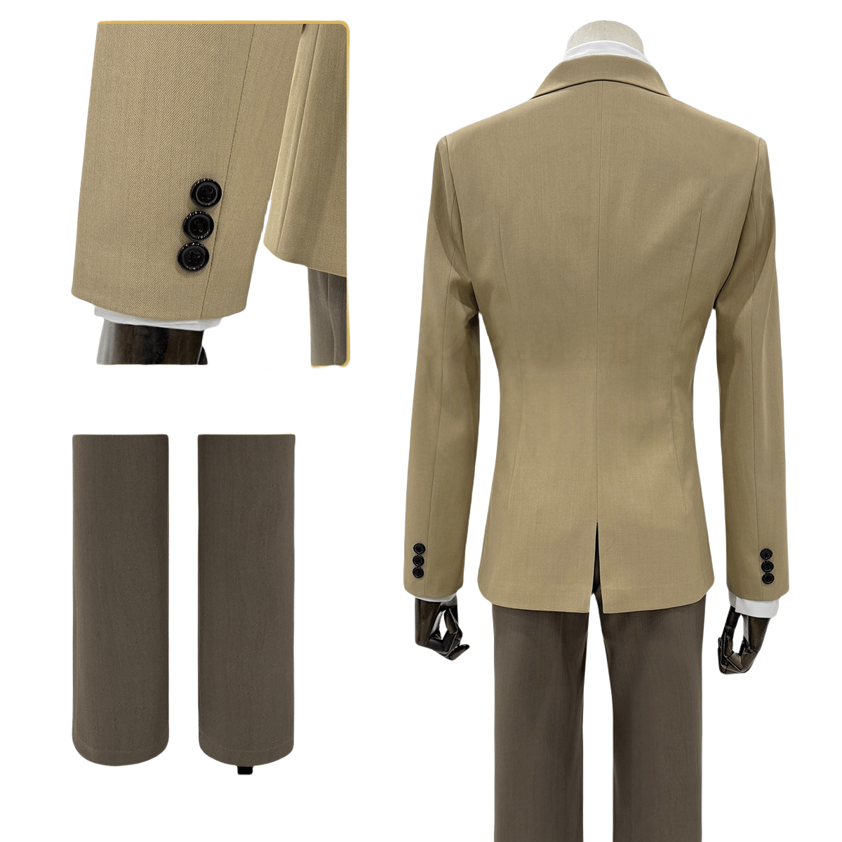 Fantasia de Cosplay Light Yagami Death Note - Traje de Anime de Alta Qualidade - Estrela Cosplay