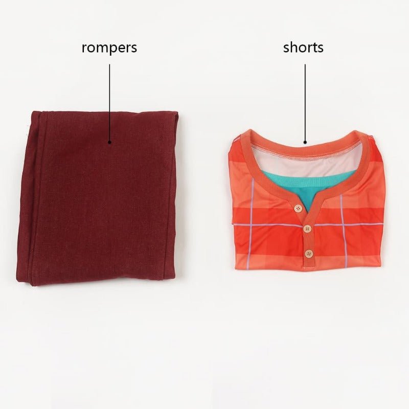 Traje de Cosplay Wreck-It Ralph 2 - Macacão Ralph Quebra a Internet para Adultos - Estrela Cosplay