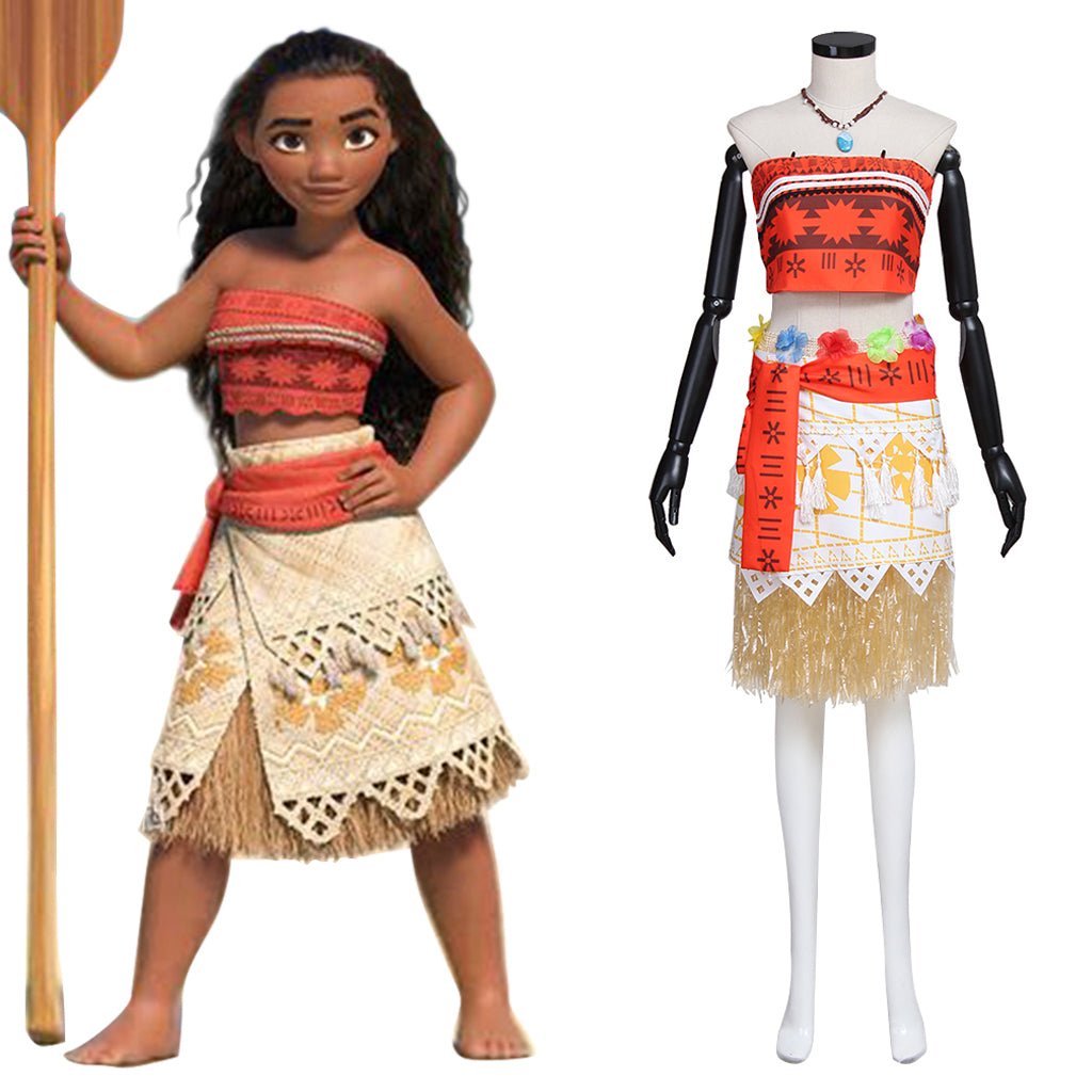 Fantasia de Princesa Moana para Mulheres Adultas | Carnaval e Halloween - Estrela Cosplay