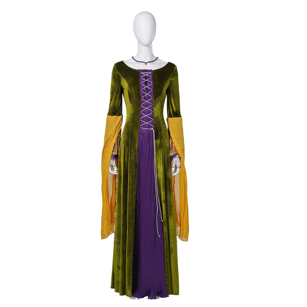 Fantasia Winifred Sanderson Hocus Pocus 2 - Traje de Bruxa para Cosplay - Estrela Cosplay