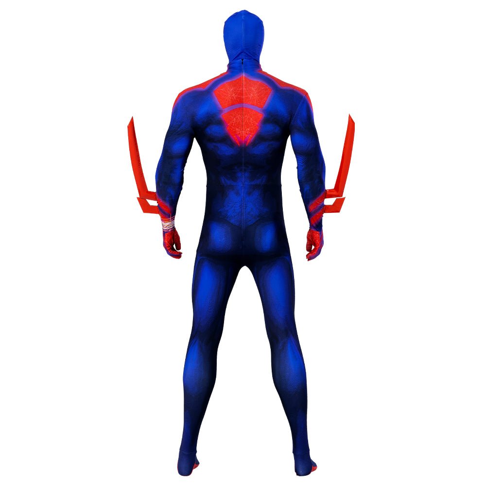 Maca Através do Aranhaverso Maca-Veste Cosplay com Capa - Traje Ultimate Spider-Man para Fãs - Estrela Cosplay