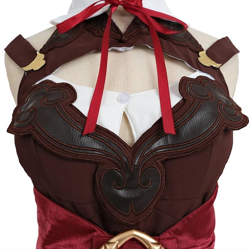 Fantasia Tingyun Honkai Star Rail - Traje Antigo com Caudas de Raposa para Mulheres - Estrela Cosplay
