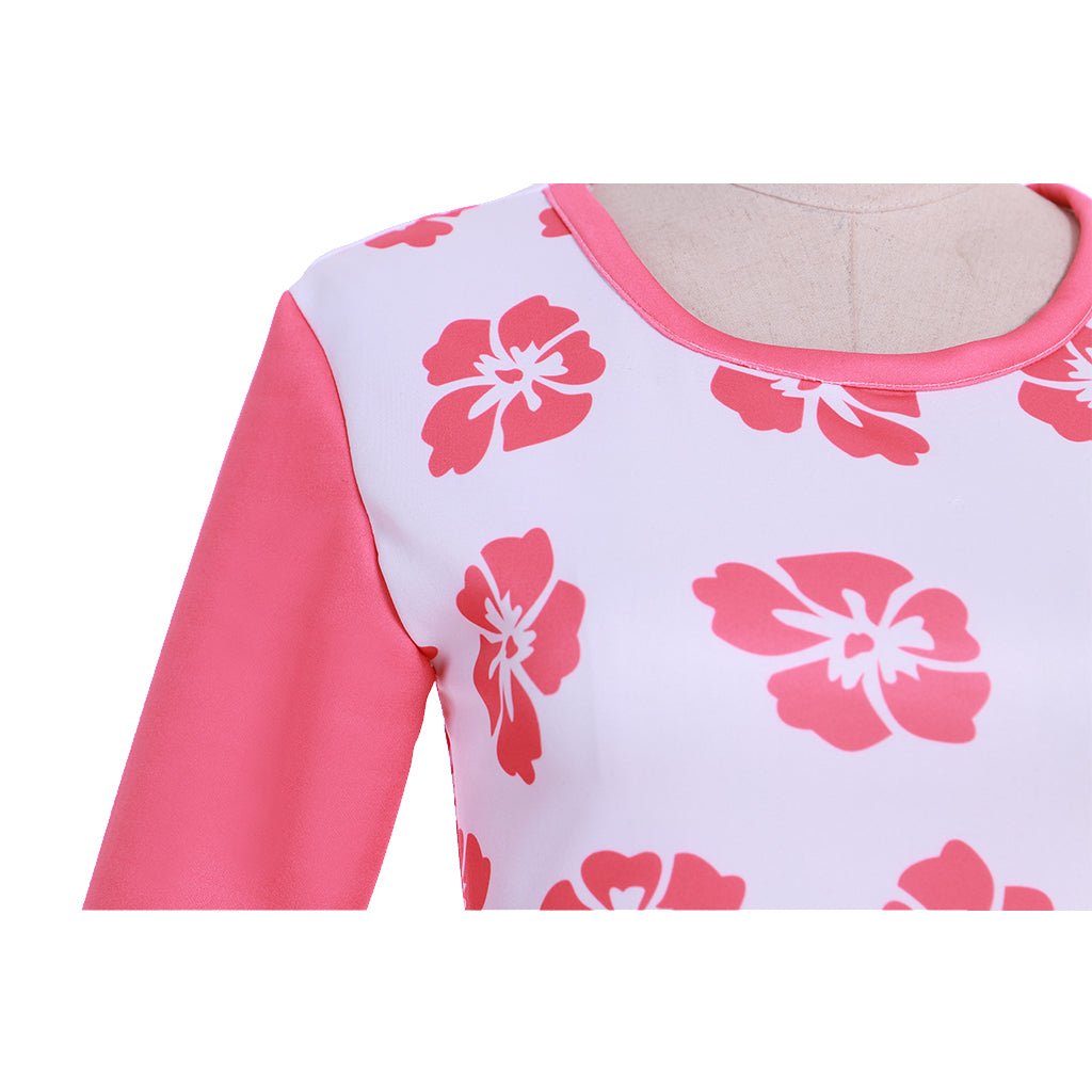 Traje de Cosplay D.Va Hana Song Waveracer | Roupa de Praia Rosa de Overwatch - Estrela Cosplay