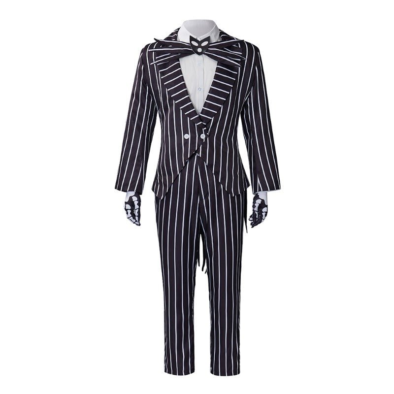 Fantasia de Jack Skellington para Cosplay - Casaco e Calça de Halloween - Estrela Cosplay