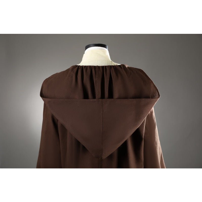 Fantasia Completa Obi-Wan Kenobi Robe Manto para Festa Halloween Star Wars - Estrela Cosplay