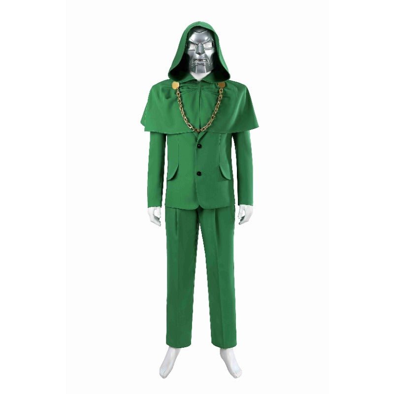 Fantasia Doctor Doom Cosplay Avengers Victor von Doom Traje Halloween - Estrela Cosplay