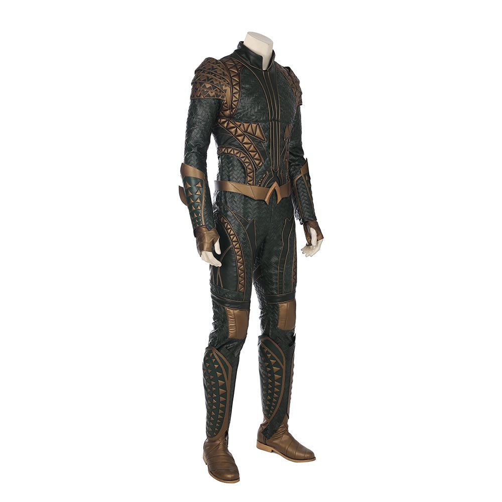 Fantasia de Aquaman da Liga da Justiça - Traje de Filme de Qualidade Premium - Estrela Cosplay
