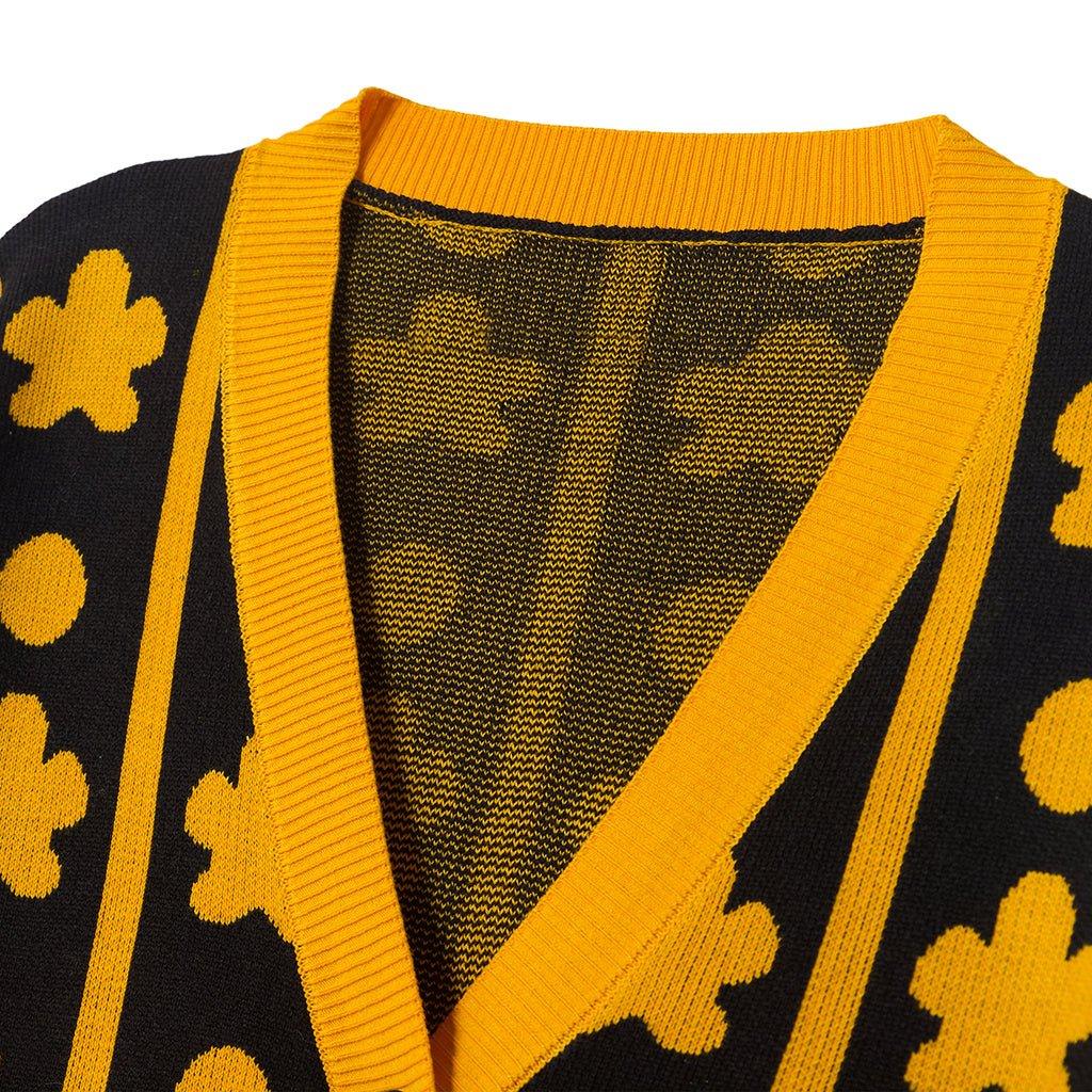 Cardigã Tricotado Trafalgar D. Water Law Anime para Adultos | Série Cosplay - Estrela Cosplay