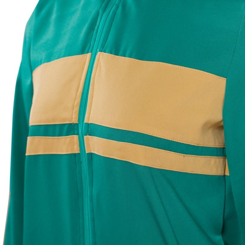 Fantasia de Kim Pine de Scott Pilgrim - Casaco Verde e Saia para Mulheres - Traje para Halloween - Estrela Cosplay