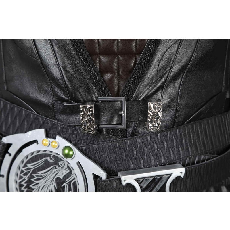 Fantasia Cosplay Sephiroth FF7 Remake Edição Deluxe para Adultos - Traje Personalizado Halloween - Estrela Cosplay