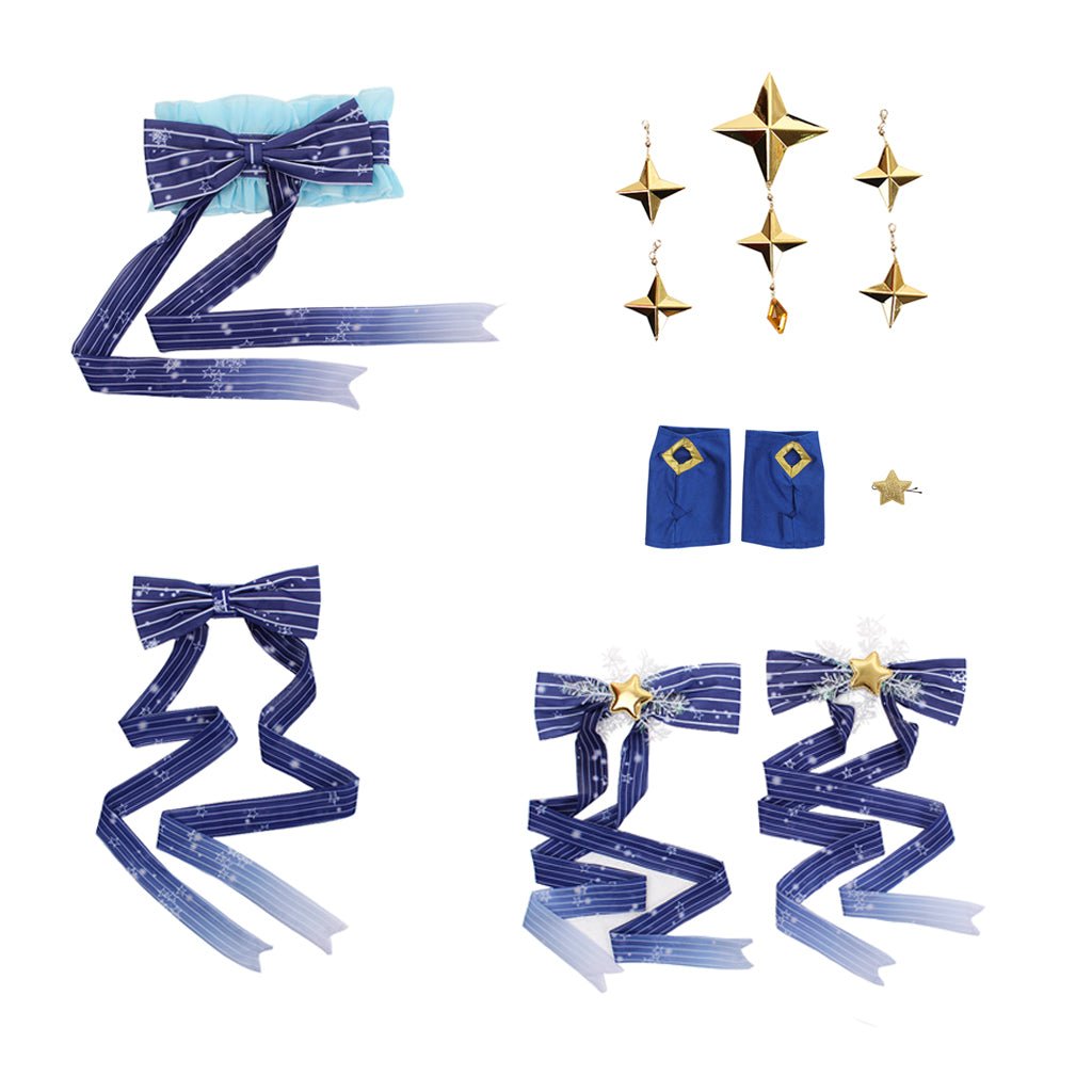 Fantasia de Snow Miku Hatsune Miku - Traje de Inverno para Fãs de Anime - Estrela Cosplay