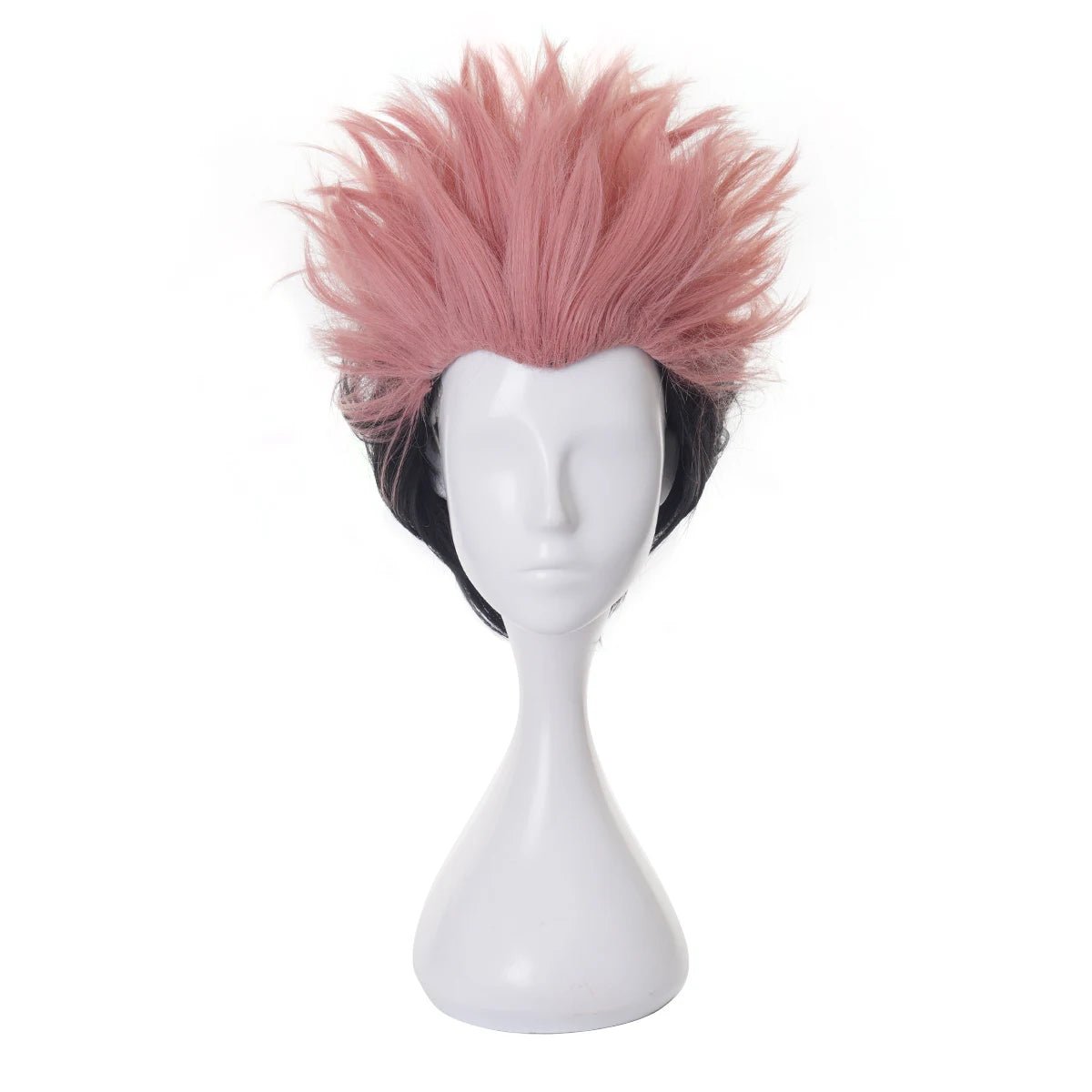 Peruca de Cosplay Itadori Yuji Jujutsu Kaisen Rosa Ajustável Cabelo Sintético para Halloween Festas Anime - Estrela Cosplay