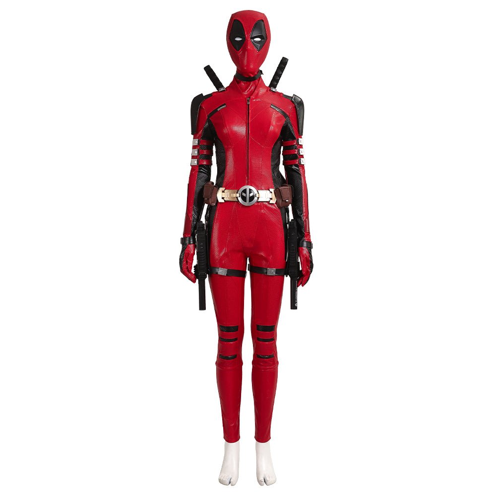 Fantasia Lady Deadpool de Deadpool 3 - Traje Premium de Cosplay - Estrela Cosplay