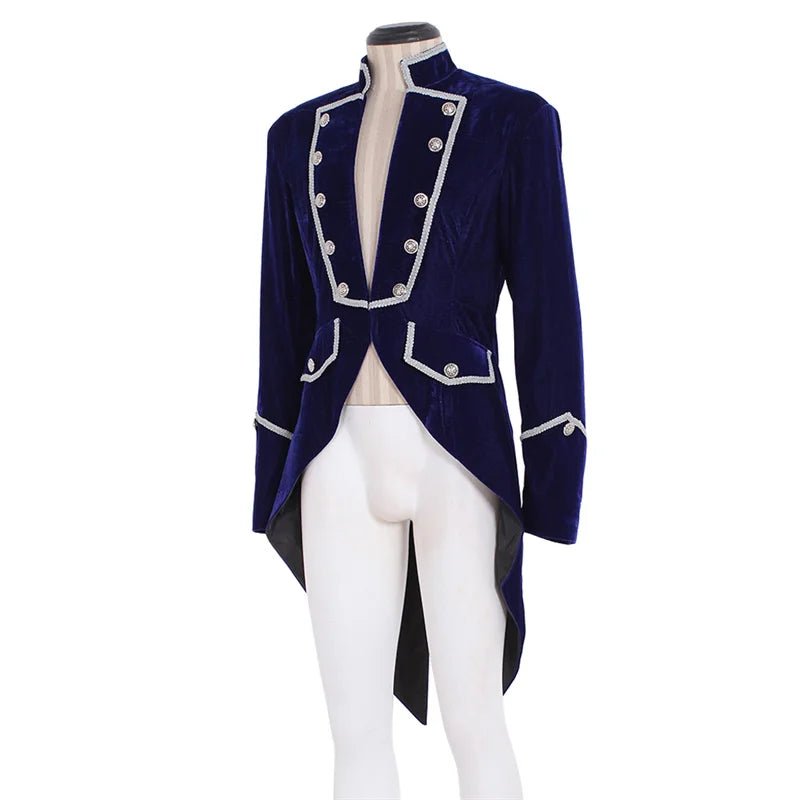 Casaco Vitoriano Gótico Steampunk para Homens - Sobrecasaco Medieval para Halloween e Cosplay | Estrela do Cosplay - Estrela Cosplay