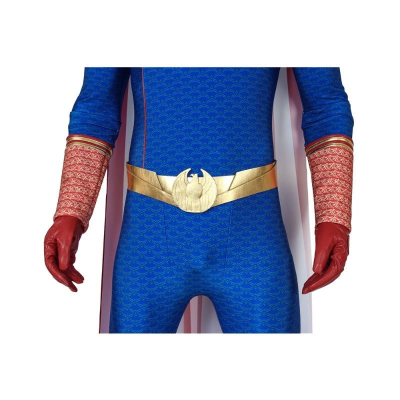Traje de Cosplay Homelander The Boys Temporada 1 Conjunto Completo - Estrela Cosplay
