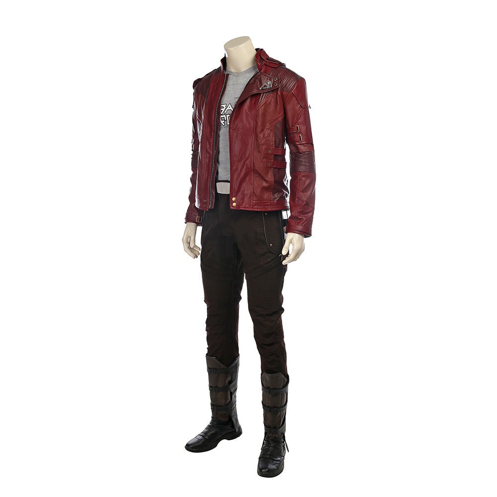 Fantasia de Cosplay Star-Lord Guardiões da Galáxia Vol. 2 - Qualidade Premium - Estrela Cosplay