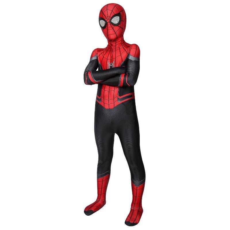 Traje Zentai Spider-Man para Meninos - Herói Lançador de Teias com Máscara - Estrela Cosplay