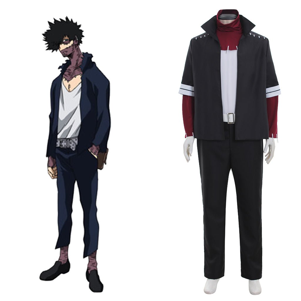 Traje de Cosplay Dabi de My Hero Academia para Homens - Estrela Cosplay